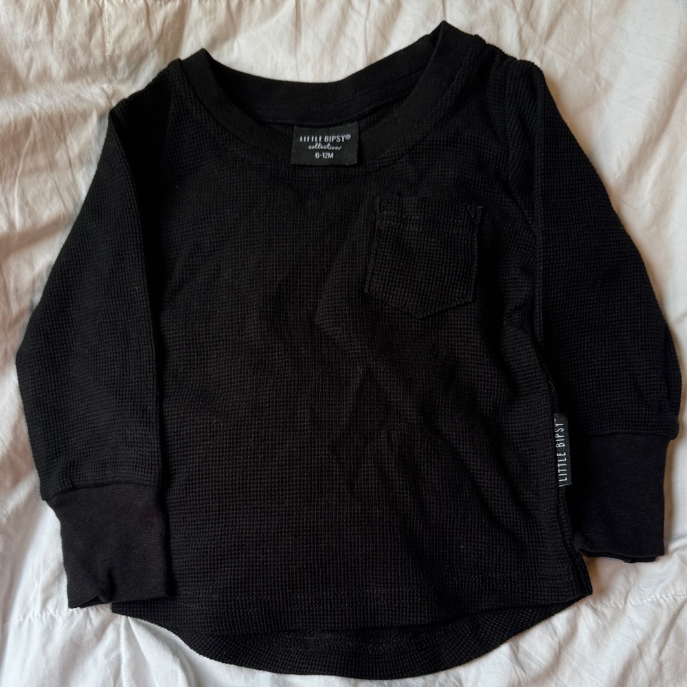 Little bipsy waffle long sleeve